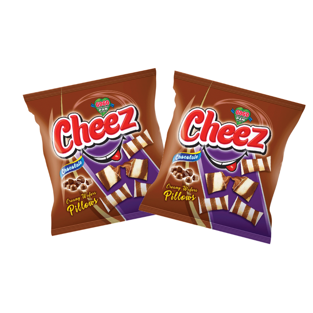 CHEEZ Chocolate Wafer Pillow Rs 05 (24 Pcs)